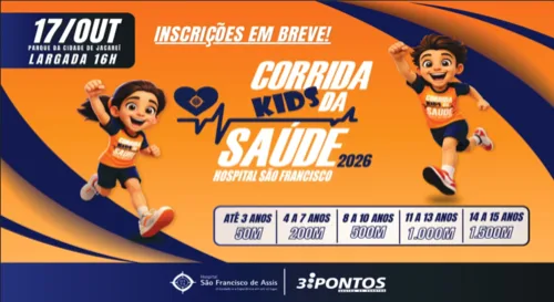 Corrida e Caminhada da Saude Edicao Kids 2026