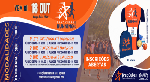 Braz Cubas Running 2026