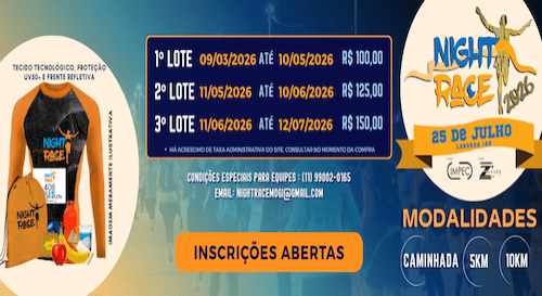 Night Race Mogi das Cruzes 2026