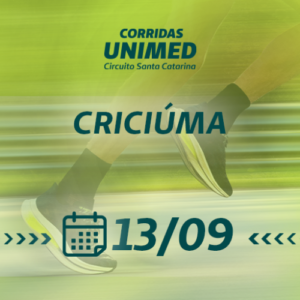 Corridas Unimed Circuito SC – 2026 – ETAPA Criciúma