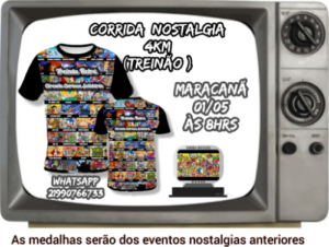 Corrida Nostalgia (treinão Retro) 4km