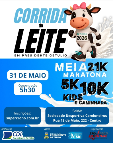 2ª MEIA MARATONA – CORRIDA DO LEITE