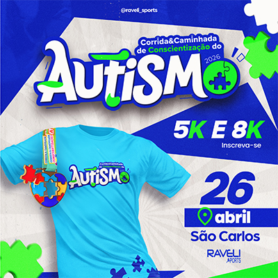 CORRIDA DA CONSCIENTIZAÇÃO DO AUTISMO ETAPA SÃO CARLOS
