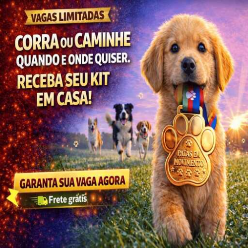 Corrida Virtual Patas em Movimento