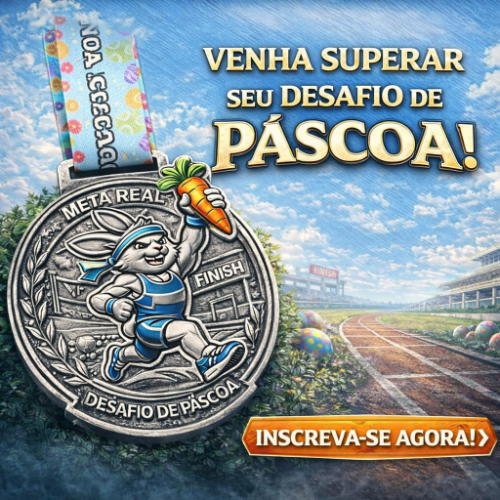 CORRIDA VIRTUAL desafio de páscoa 2026