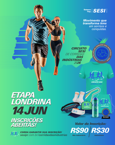 CIRCUITO SESI DE CORRIDAS DAS INDÚSTRIAS – ETAPA LONDRINA