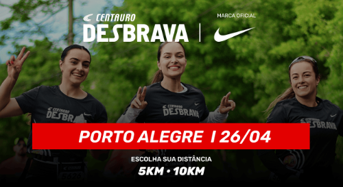 Centauro Desbrava 2026 I Porto Alegre – RS
