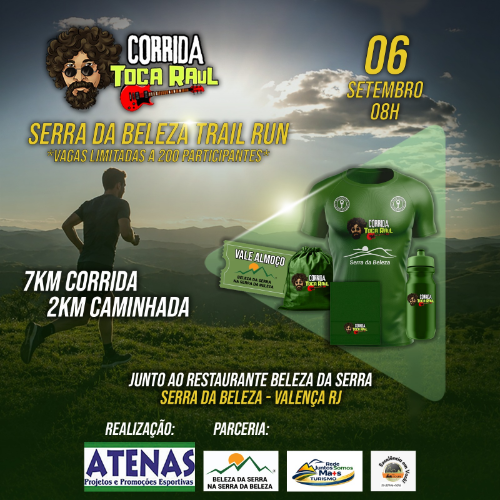 Corrida TOCA RAUL SERRA da Beleza TRAIL Run