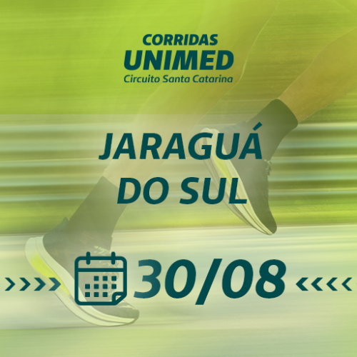 CORRIDAS UNIMED CIRCUITO SC – 2026 – ETAPA JARAGUÁ DO SUL