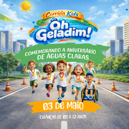 ÔH GELADIM! CORRIDA KIDS