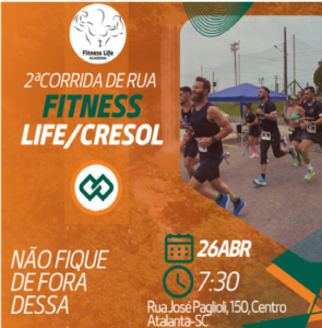 2ª Corrida Fitness LIFE Cresol
