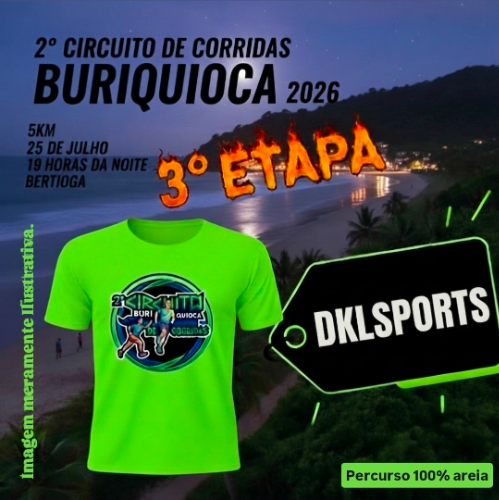 Circuito Buriquioca de Corrida 3ª Etapa Night – 2026