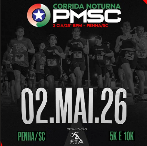 2ª CORRIDA NOTURNA DA POLÍCIA MILITAR DE PENHASC