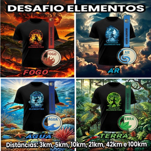 1° DESAFIO ELEMENTOS – NATUREZA EM FÚRIA COMBO
