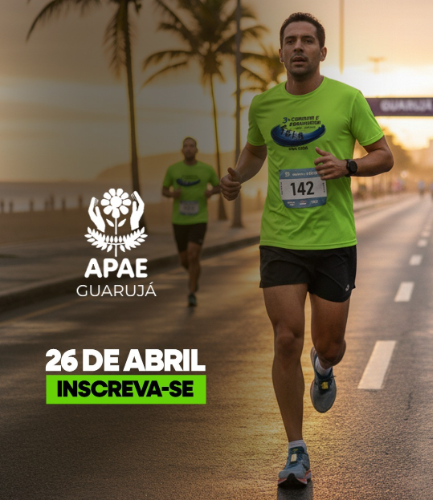 III CORRIDA E CAMINHADA DA APAE 5K GUARUJA 2026