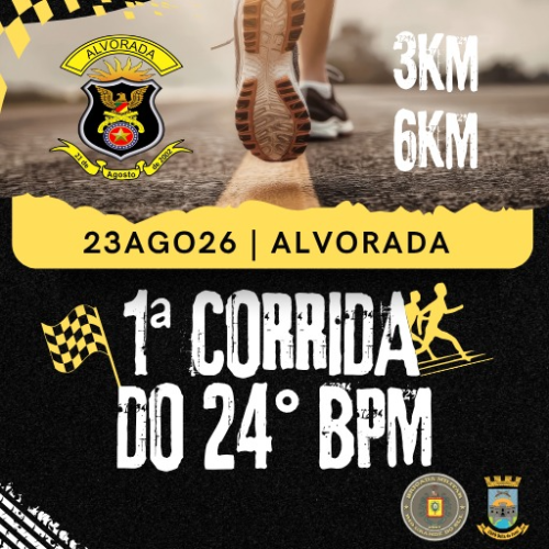 1ª CORRIDA DO 24º BPM