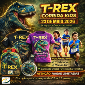 T-Rex- Corrida Kids