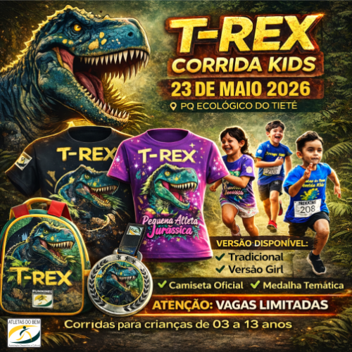 T-REX- CORRIDA KIDS