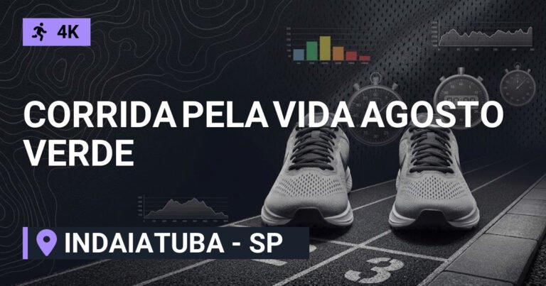 CORRIDA PELA VIDA AGOSTO VERDE