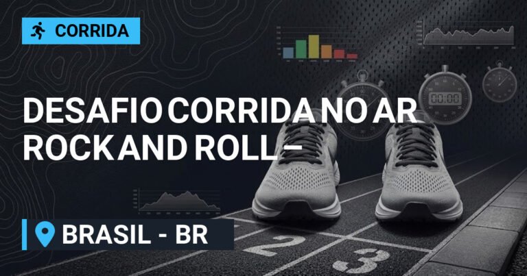DESAFIO CORRIDA NO AR ROCK AND ROLL – ETAPA PARANOID 2026