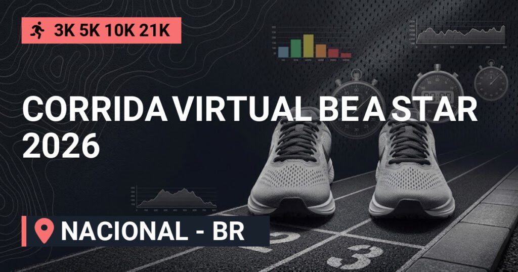 Corrida Virtual Be a STAR 2026