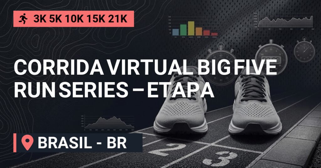 Corrida Virtual BIG FIVE RUN Series – ETAPA Búfalo 2026