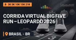 Corrida Virtual BIG FIVE RUN – Leopardo 2026