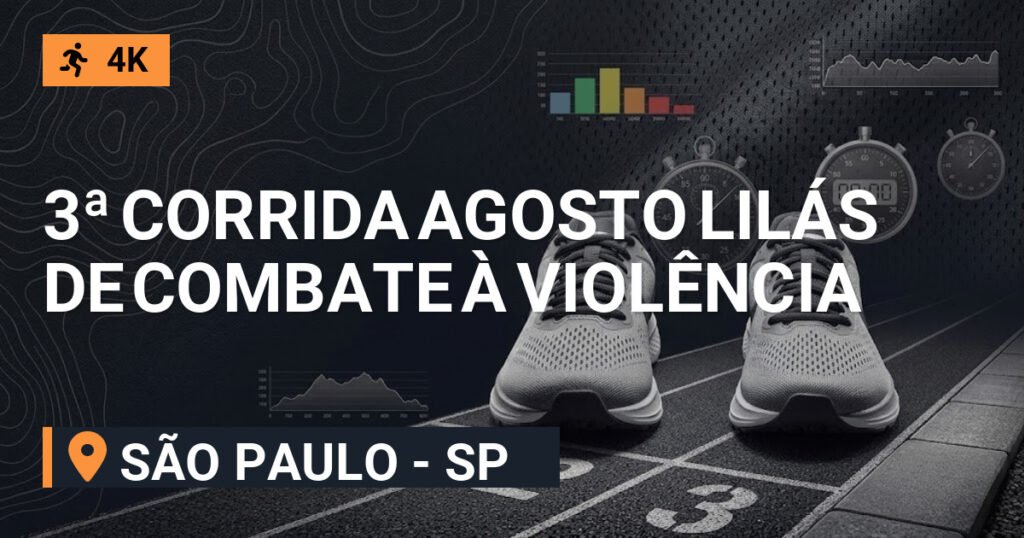 3ª Corrida Agosto LILÁS de Combate à Violência contra a Mulher – ETAPA Autódromo de Interlagos 2026