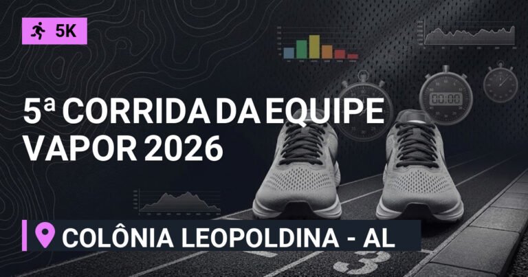 5ª Corrida da Equipe Vapor 2026