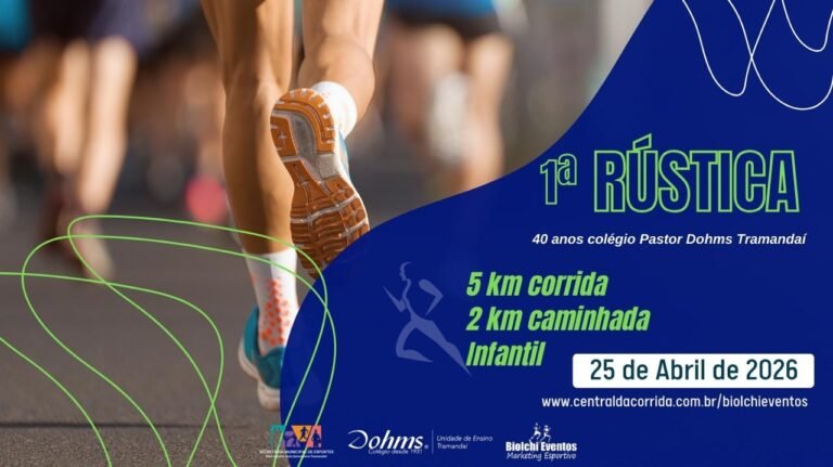 1° Rústica 40 anos colégio Pastor Dohms Tramandaí