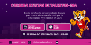 Corrida Atletas de Talentus-Ma