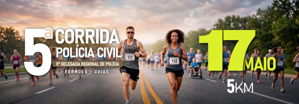 5ª CORRIDA DA POLÍCIA CIVIL DE FORMOSA – GO