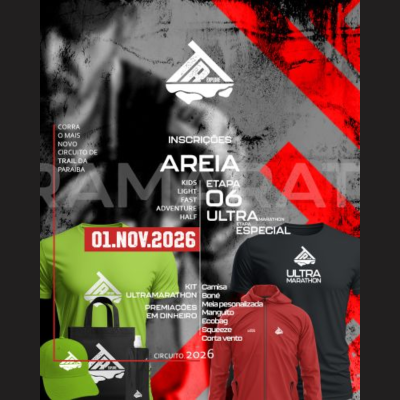 Tr Explore Etapa Areia + Ultramarathon