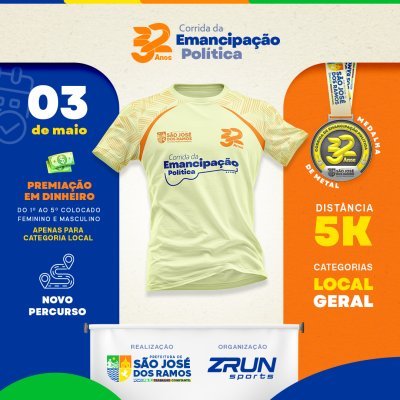 Corrida da Emancipação Política São José dos Ramos