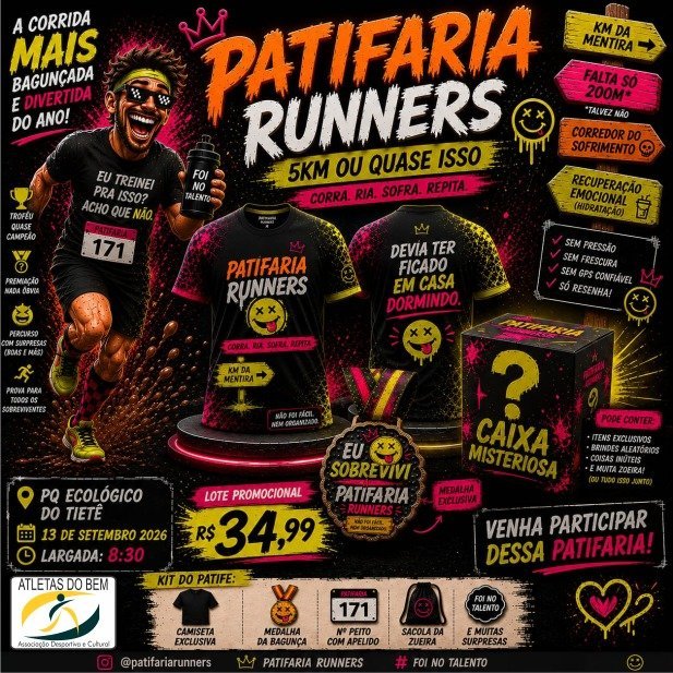 Patifaria Runners 5KM… ou Quase
