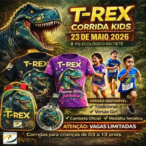 Corrida Kids T-Rex