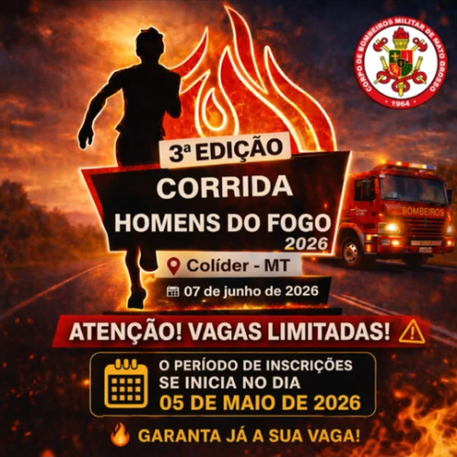 3ª Corrida Homens do Fogo de Colíder