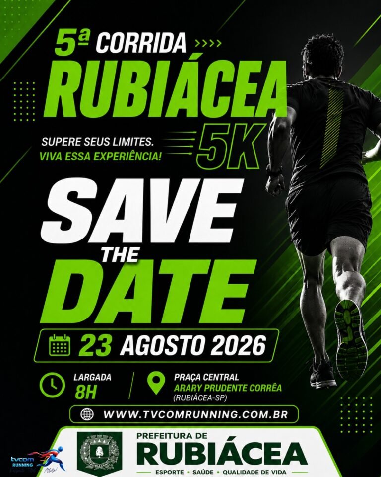 5ª Corrida Pedestre de Rubiácea Sp