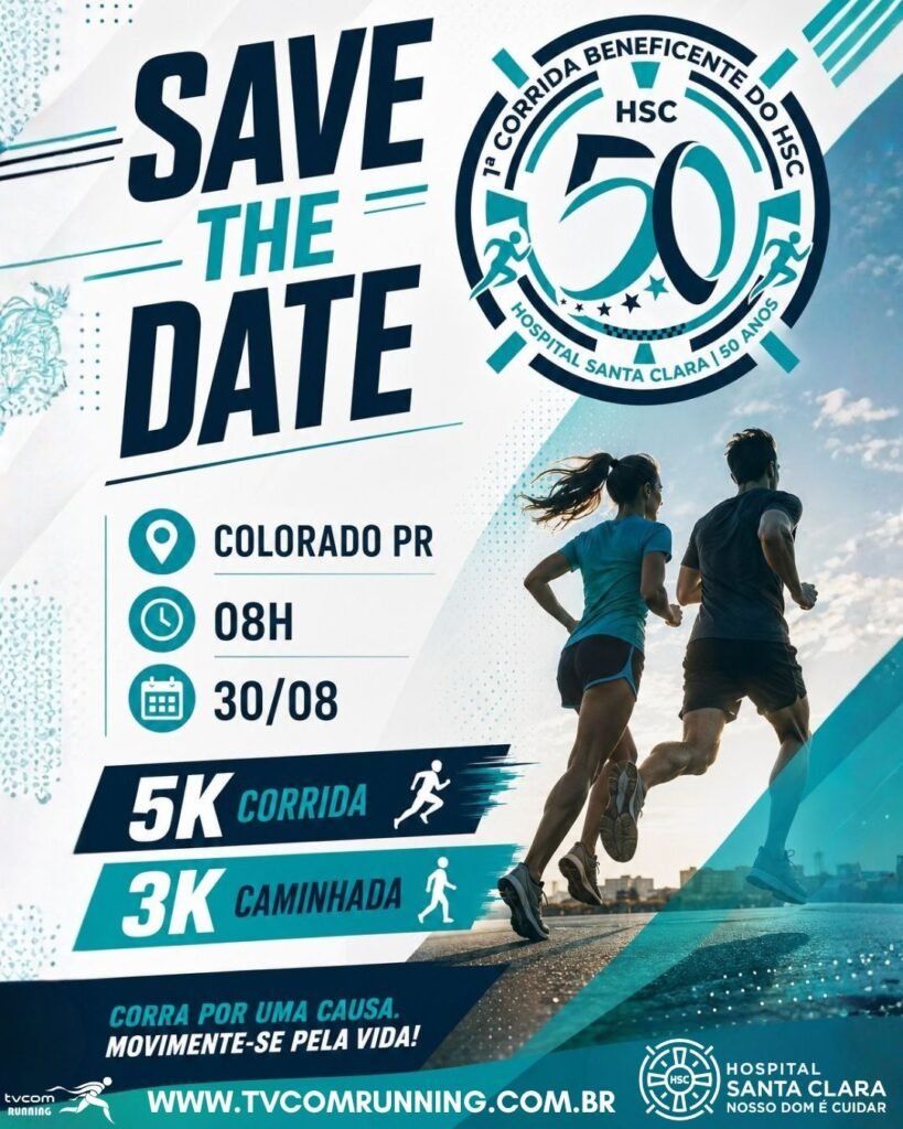 I Corrida Beneficente do HSC de Colorado Pr