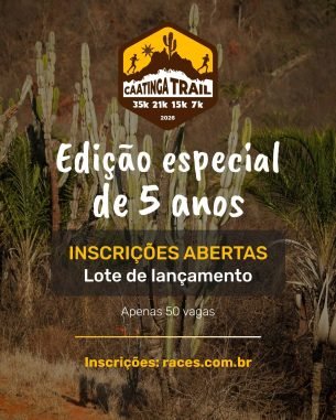 Caatinga Trail 2026 – Edição Especial 5 Anos