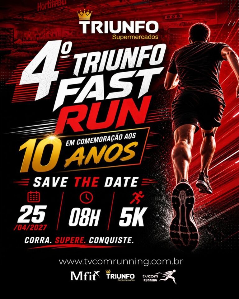 4º Triunfo Fast Run Super 5K – 10 Anos – Teodoro Sampaio Sp