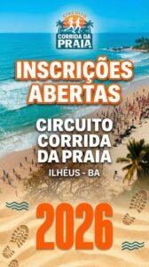 3ª Etapa – Circuito Corrida da Praia Ilhéus / BA 2026