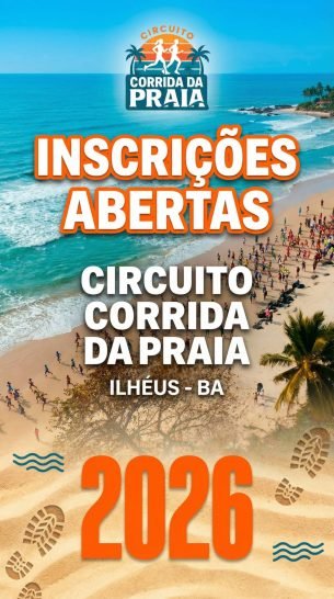 3ª Etapa – Circuito Corrida da Praia Ilhéus / BA 2026