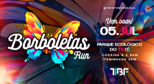 Borboletas Run – Etapa Parque Ecológico do Tietê
