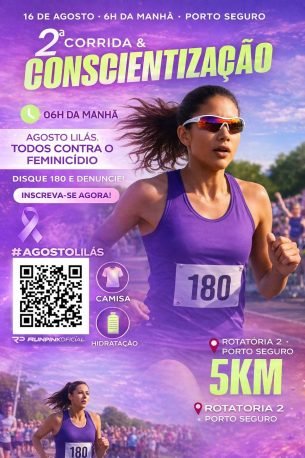 2ª Corrida e Conscientização Runpink – Agosto Lilás