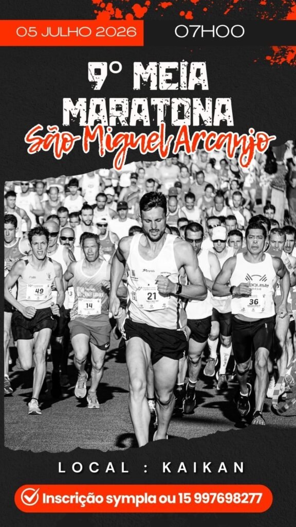 9ª Meia Maratona AMA Esportes – São Miguel Arcanjo SP 2026