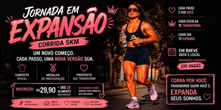 Corrida para Mulheres Jornada em Expansão 5k