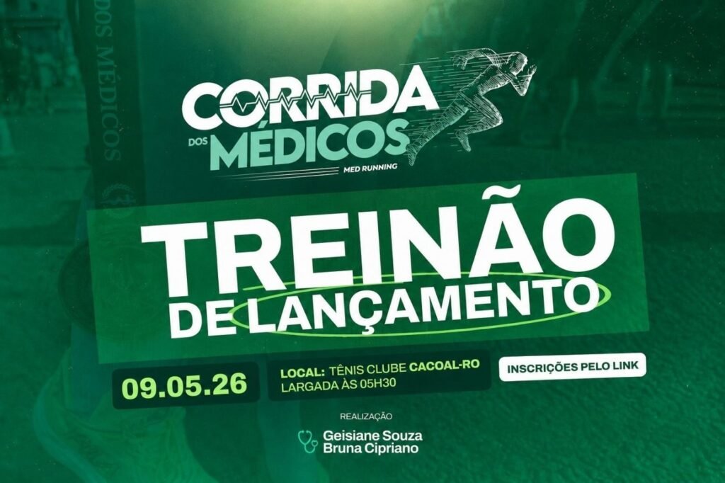 Treinão de Lançamento 2ª Edição Corrida dos Médicos 2026