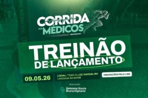Treinão de Lançamento 2ª Edição Corrida dos Médicos 2026