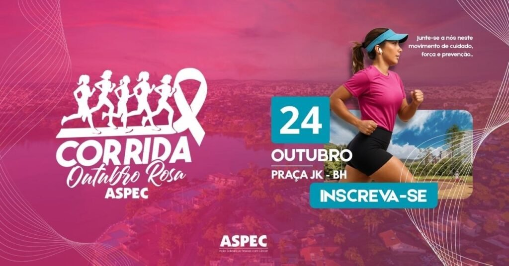 Corrida e Caminhada Outubro Rosa Aspec